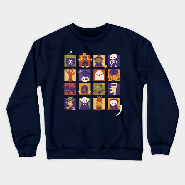 Spookies Crewneck Sweatshirt by Kappacino Creations